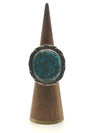 Oval Turquoise Kingman Ring