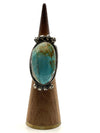 Oval Dome Turquoise Ring