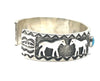 5 3/4" Horse Story Teller Cuff
