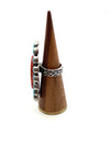 Large Heart Shape Spiny Oyster Cluster Ring