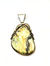 Large Hachita Turquoise Pendant by Jack & Betty Platero