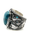 Blue Gem Turquoise Cuff