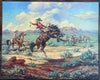 "Bronc Peeler"Giclee on Canvas by Till Goodan