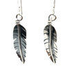 Feather Earrings by Mary & Everett Teller